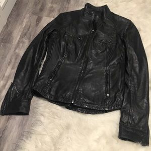 Leather jacket le marque rare